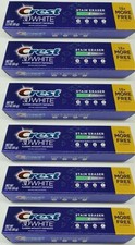 Crest 3D White STAIN ERASERMint Whitening Toothpaste 6 Tubes, 2.3 Oz Each SEALED