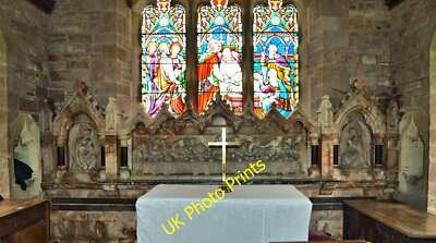 Foto 6x4 St Matthew, Marstow Brelston Green Die aufwendigen Reredos, von ma c2015