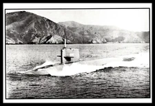 Postcard USS Mariano G Vallejo  SSBN-658