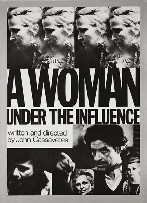 Free Same Day Shipping A WOMAN UNDER THE INFLUENCE 11x17 Poster