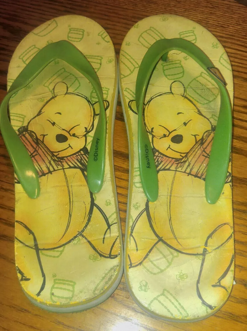 Winnie the pooh flip best sale flops