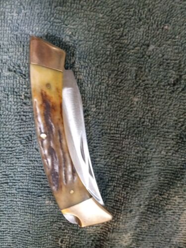 Vintage Browning 504 Folding Pocket Knife 3 Blade Japan