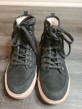 Old Navy Girls Booties High Top, size 2, faux fur lining