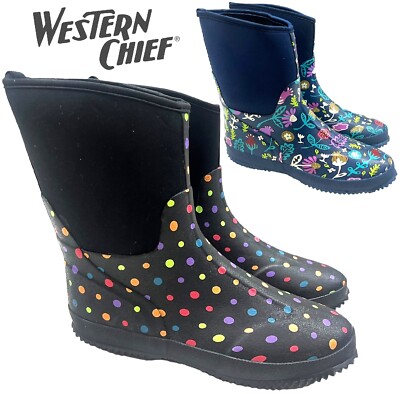 DAMEN FRAUEN FESTIVAL REGEN WARM WINTER GUMMISTIEFEL GARTEN WANDERSTIEFEL
