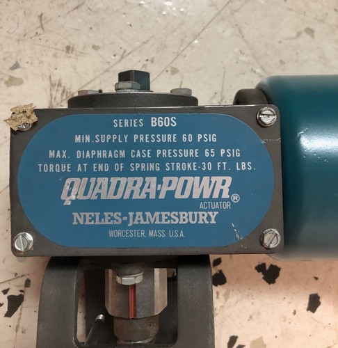 Jamesbury Neles 1" ball valve 4C 2236 MT1 CWP 2500 psi WSP 275, 1-year warranty - Picture 3 of 7