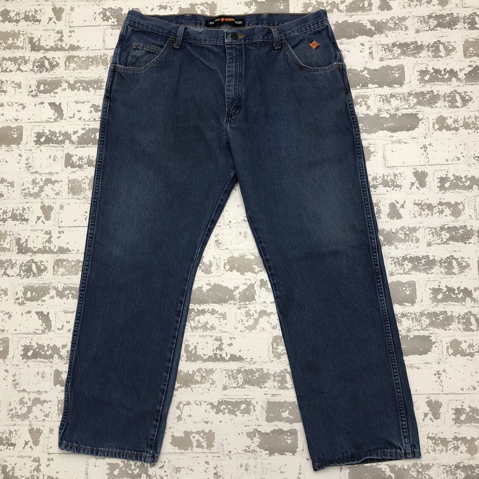 Wrangler FR FLAME RESISTANT JEANS Regular Fit Men’s 38x29 ARC Rating 21