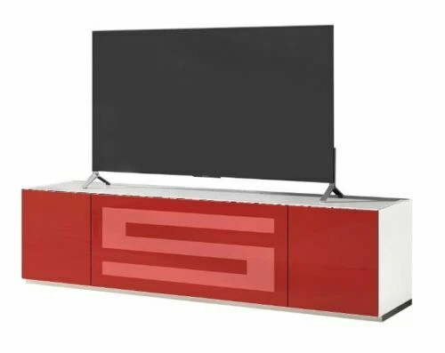 Mobili TV e unità di intrattenimento grigi per la casa