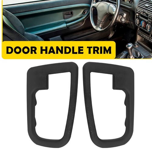 Black Interior Right&Left Door Handle For Trims 1992 1993-1999 BMW 3-Series E36 - Picture 15 of 16