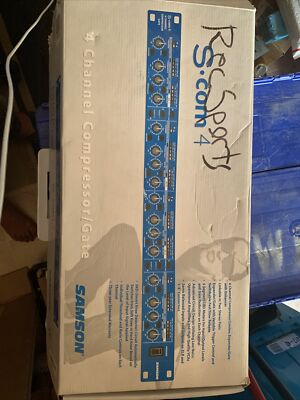 Samson S-com Plus Stereo Compressor/4 Channel Compressor/ Gate | eBay