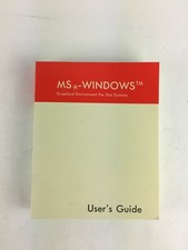 Version 3 MS-Windows Graphical Environment For MS-Dos/Pc-Dos System User's Guide