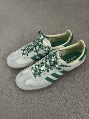 Wales Bonner × adidas Samba Sail/Green Adidas x Wales Bonner Samba - Cream White/Bold Green (2022) | eBay