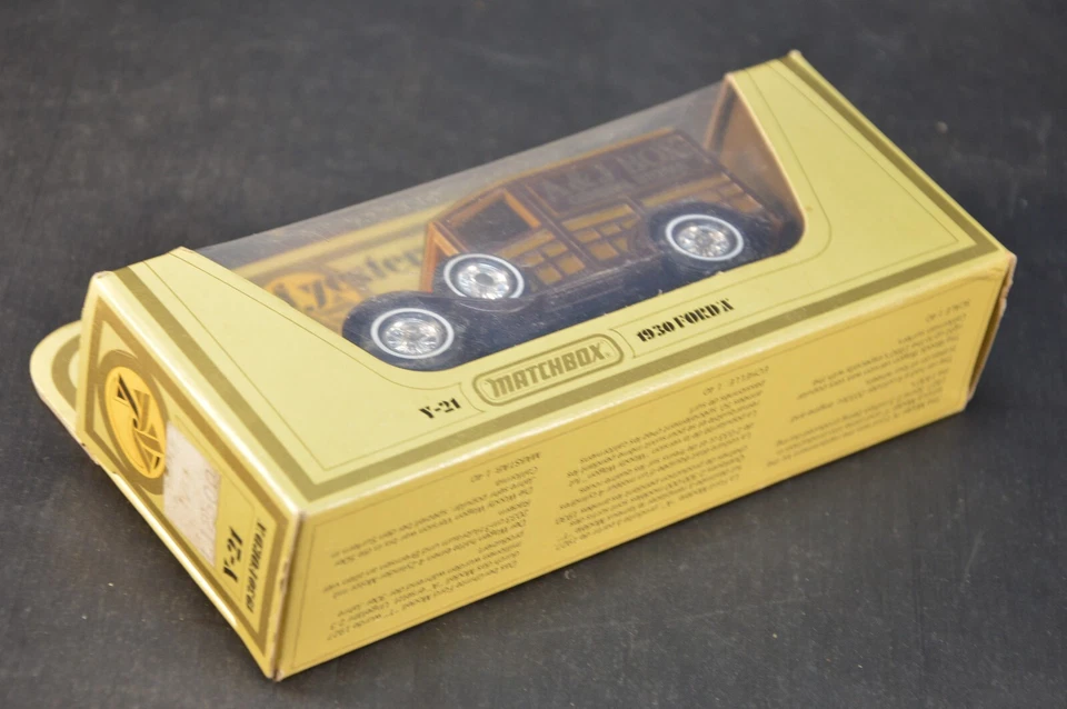 MATCHBOX MODELS OF YESTERYEAR 1930 FORD A Y-21 SCALA 1/40 AEJ BOX GENERAL STORES - Immagine 4 di 4