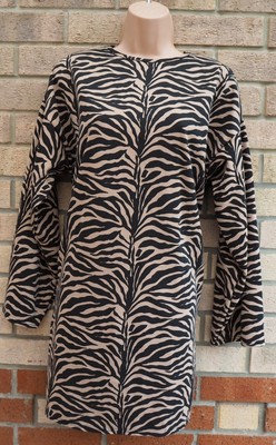 zebra jumper dress