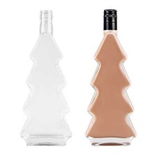 Glasflaschen 250ml Leere Flasche Kappe Wein Tinkturflasche Liköre WEIHNACHTSBAUM
