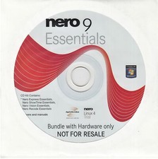 NERO MULTIMEDIA SUITE 9 ESSENTIALS INSTALLATION DISC - NEW  READ FULL LISTING 