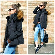 Zara New Down Jacket Size Xs