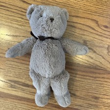 Pottery Barn Kids Teddy Bear Plush Toy Lovey Taupe Brown 18" 2014