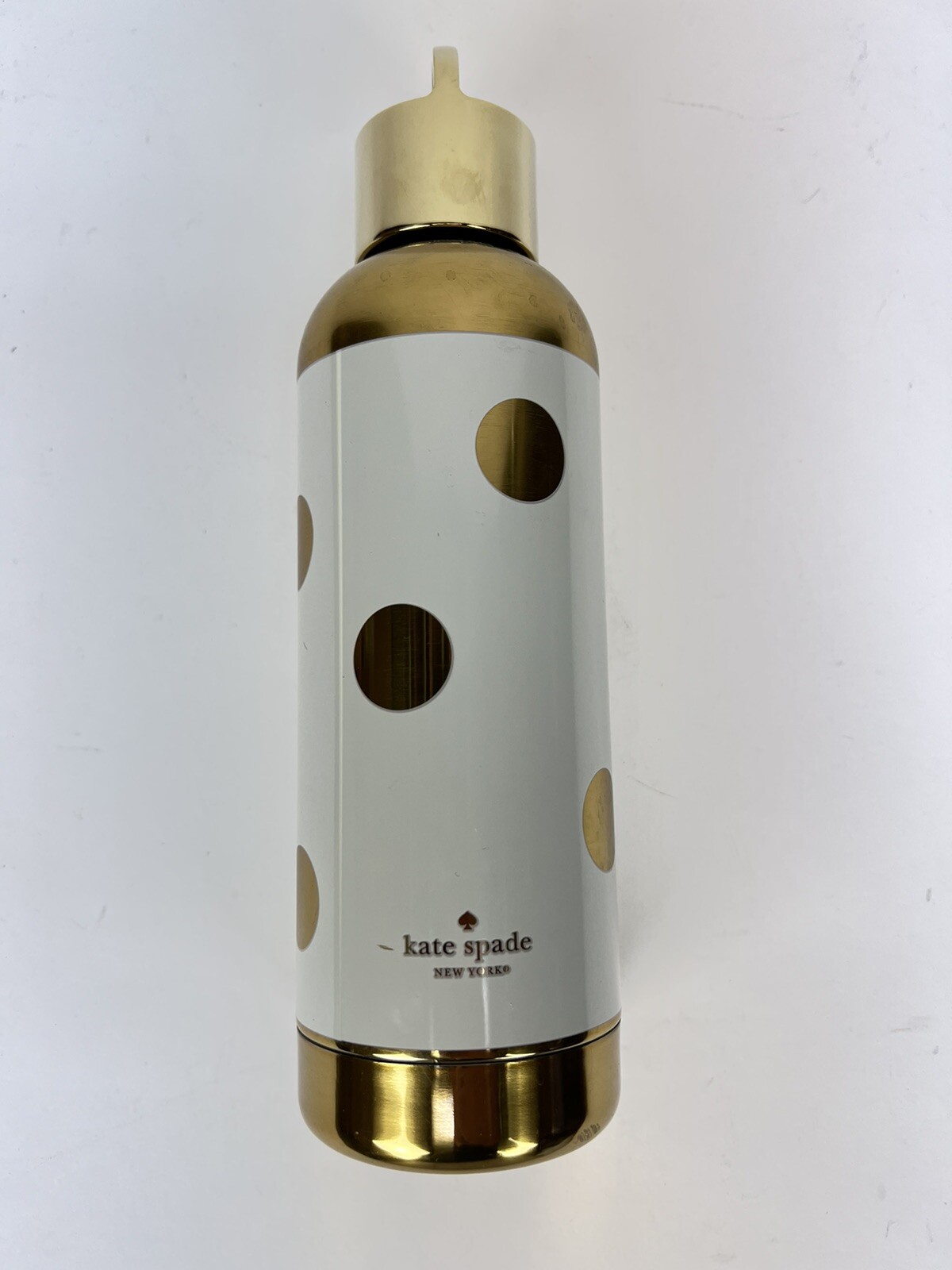 Kate Spade, NY Tumbler Gold Dot Twist Cap Gem