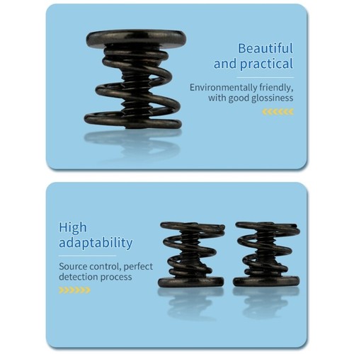 100Pieces Sturdy Carbon Steel Screws for GPU Heatsink and Computer Fan Mounting - Afbeelding 6 van 8