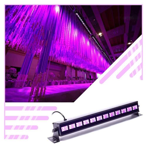 2022 UV Schwarzlicht Lamp,LACYIE 36W 12LED Schwarzlichtlampe Röhre Fernbedienung - Bild 4 von 11