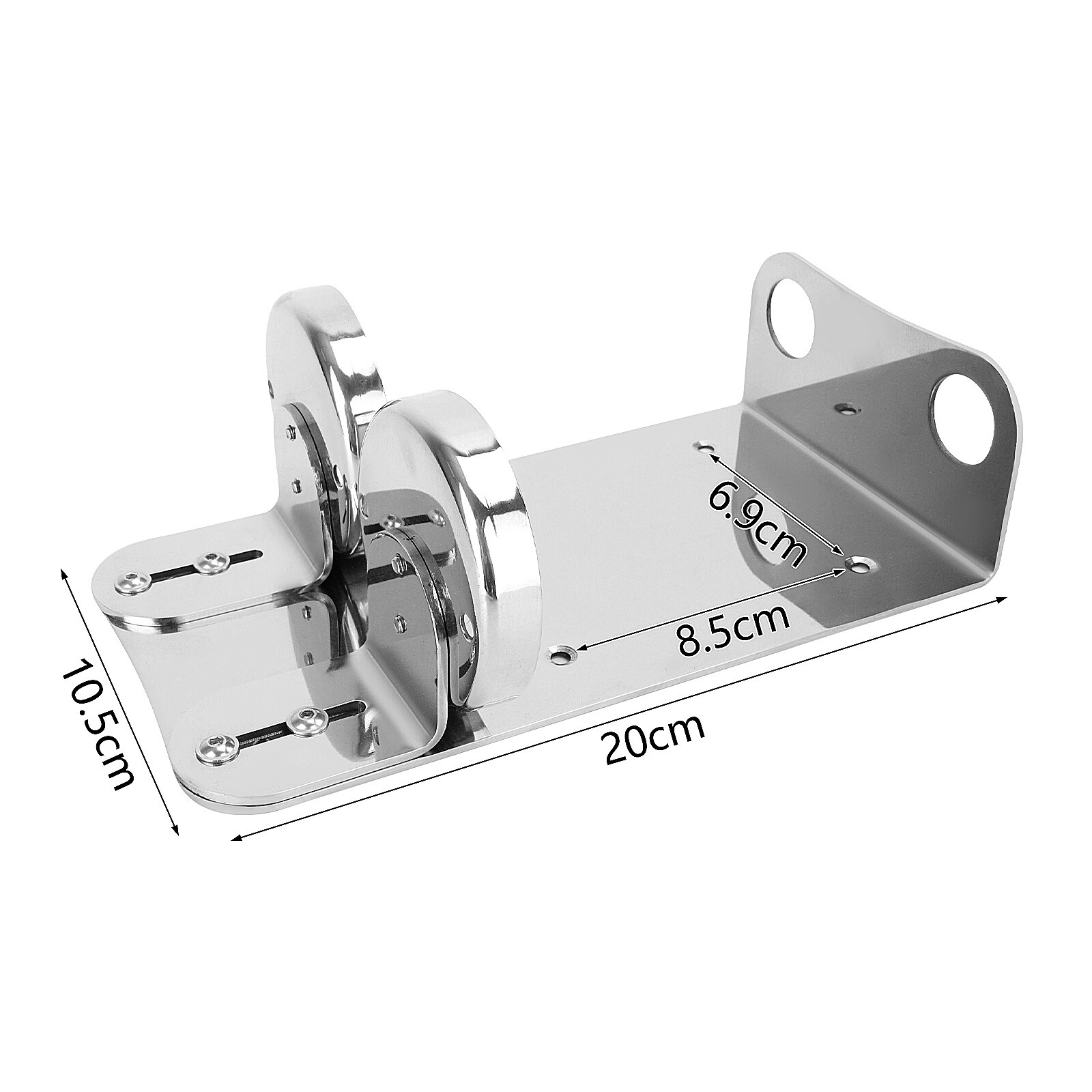 Wall Mount Dispenser Chrome Holder Liquid Soap Shampoo 300ml for Molton