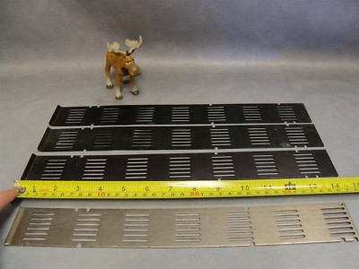 Universal Instruments GSM Vibratory 100 PLCC Guidelane Cover Plate- Lot of 4