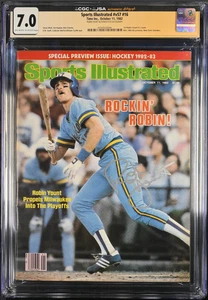 1982 SI Robin Yount Signed