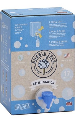 Sustainable BUBBLE TREE Original REFILLABLE Bubble Solution 2 Liters