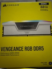 CORSAIR Vengeance RGB 32GB 2 x 16GB 288-Pin PC RAM DDR5 6000 PC5 48000 Deskt