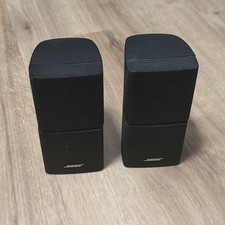 Bose Double Cube Swivel Acoustimass Pair of Speakers Black