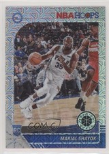 2019-20 Panini NBA Hoops Premium Stock Silver Mojo Prizm Marial Shayok #252 o1h
