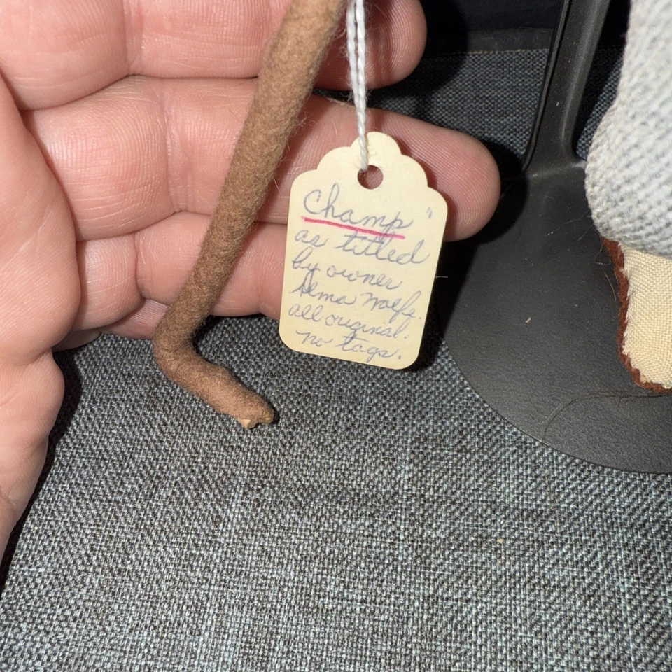 RARE Vintage Roldan Klumpe Champ The Preening Golfer 10" Doll Trophy Club - Image 3 of 4