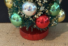 Radko ShinyBrite Sparkletown  BottleBrush Xmas Tree Multicolor ornaments  9” NEW — photo 10