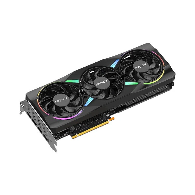 PNY NVIDIA GeForce RTX 5070 ARGB EPIC-X RGB Overclocked Triple Fan Graphics Card - Image 2 of 4