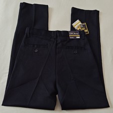 Boy's Double Knee School Uniform Pants Navy Blue Size 12 Authentic Galaxy  New