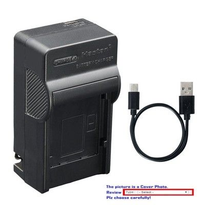 Kastar BLN1 Battery AC & USB-C Charger for Olympus BLN-1 OM-D E-M1 E-M5 Camera