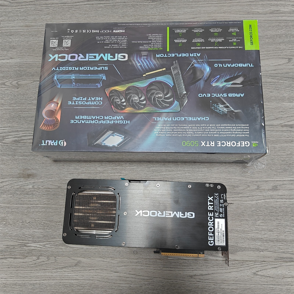 Palit RTX 5090 GameRock GPU No Core & VRAM For parts Please Read