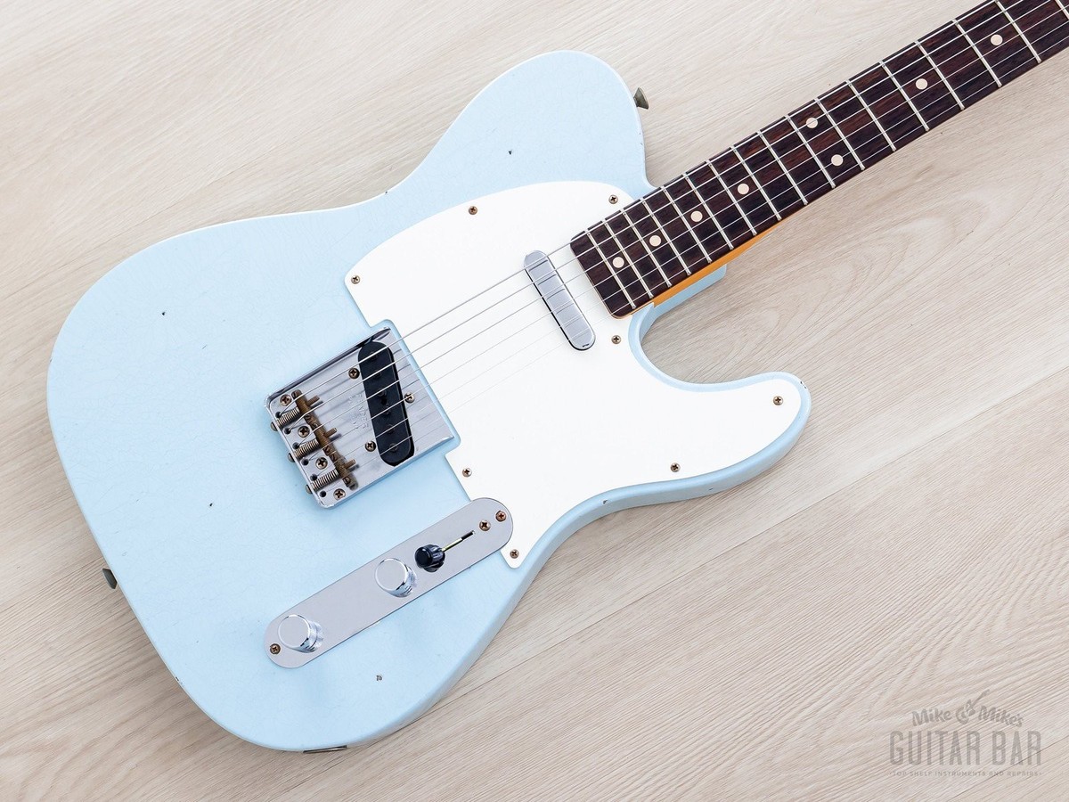Fender Custom Shop '59 Telecaster Journeyman Relic Sonic Blue | eBay