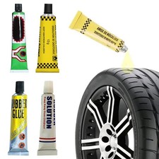 5x Rubber Solution Cement Puncture Fluid Tyre Repair |UK] Glue Bike Bicycle Y1T8
