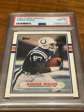 1989 TOPPS TRADED #102T ANDRE RISON RC COLTS PSA 10