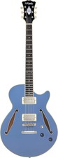 D'Angelico Excel SS Tour Semi-hollowbody Electric Guitar - Slate Blue