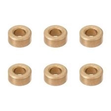 Self-Lubricating Bearing Sleeve 4mm x 8mm x 4mm Sintered Bronze Bushings 6Pcs
