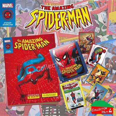 Panini The Amazing Spider-Man 60th Anniversary Sticker Sammlung Singles