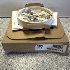 **New** System Sensor B401 Fire Detector Ring White