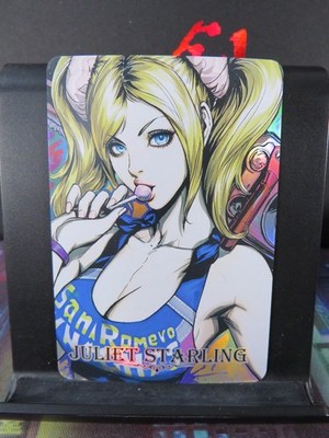 Juliet Starling Art Card Rare Holo Collectible Lollipop Chainsaw Video Game NM