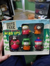 South Park Collectors Wind Ups Set / Unused In Box / Minor Box Storage Scratch /