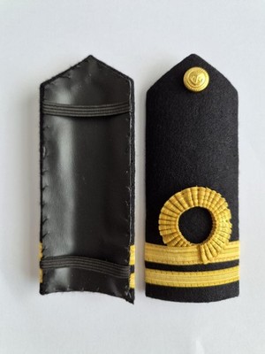 British Royal Navy Lieutenant Officer Schulterklappen / Schulterbretter - Paar