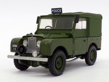 Vanguards 1/43 Scale Diecast VA11102 - Land Rover Series 1 - Police