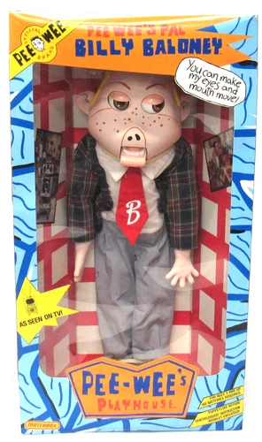 New Sealed Matchbox Pee Wees Pal 18" BILLY BALONEY Puppet 1988