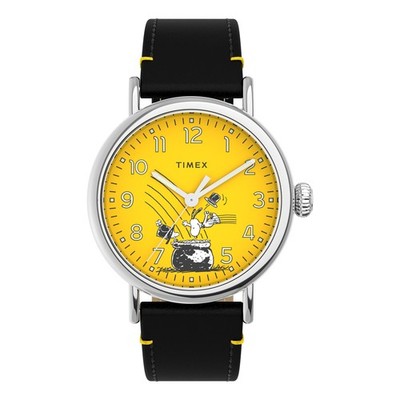 Timex Standard X Peanuts Featuring Snoopy 40mm Lederband Uhr TW2V60400